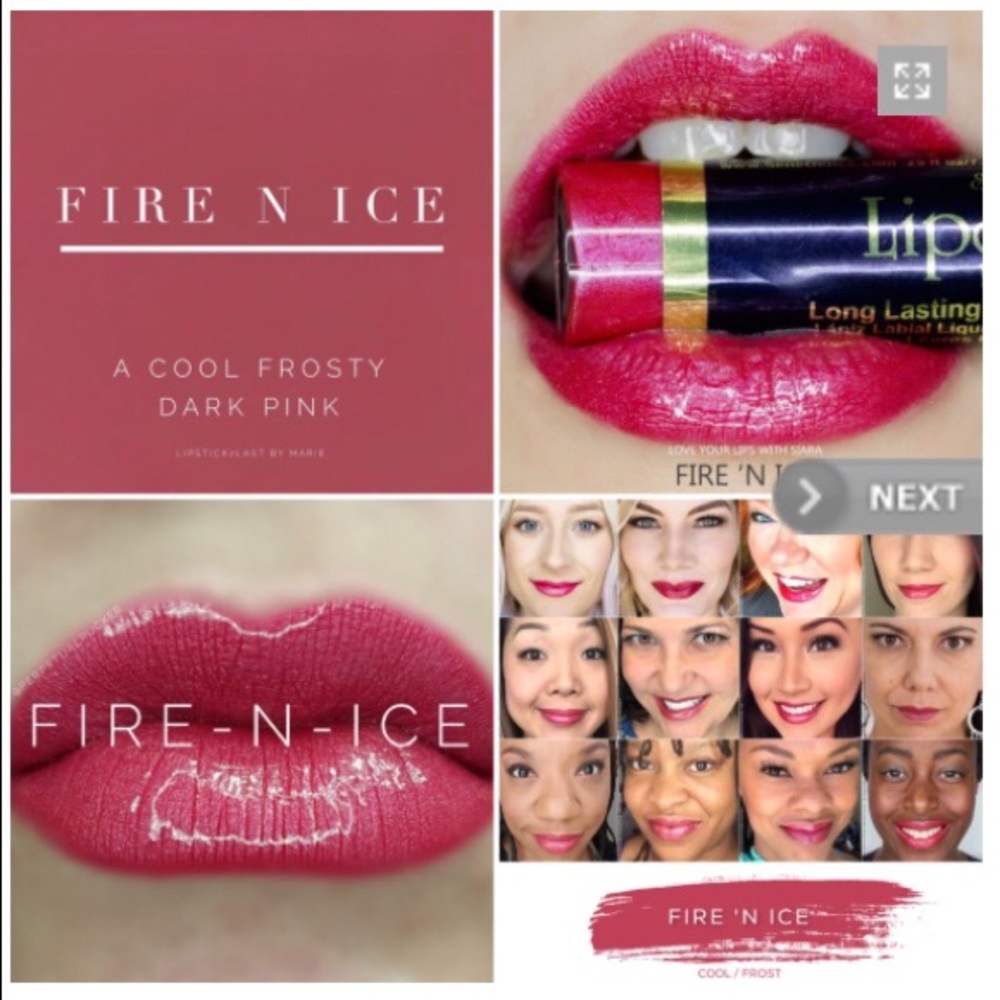 LipSense Fire N Ice color